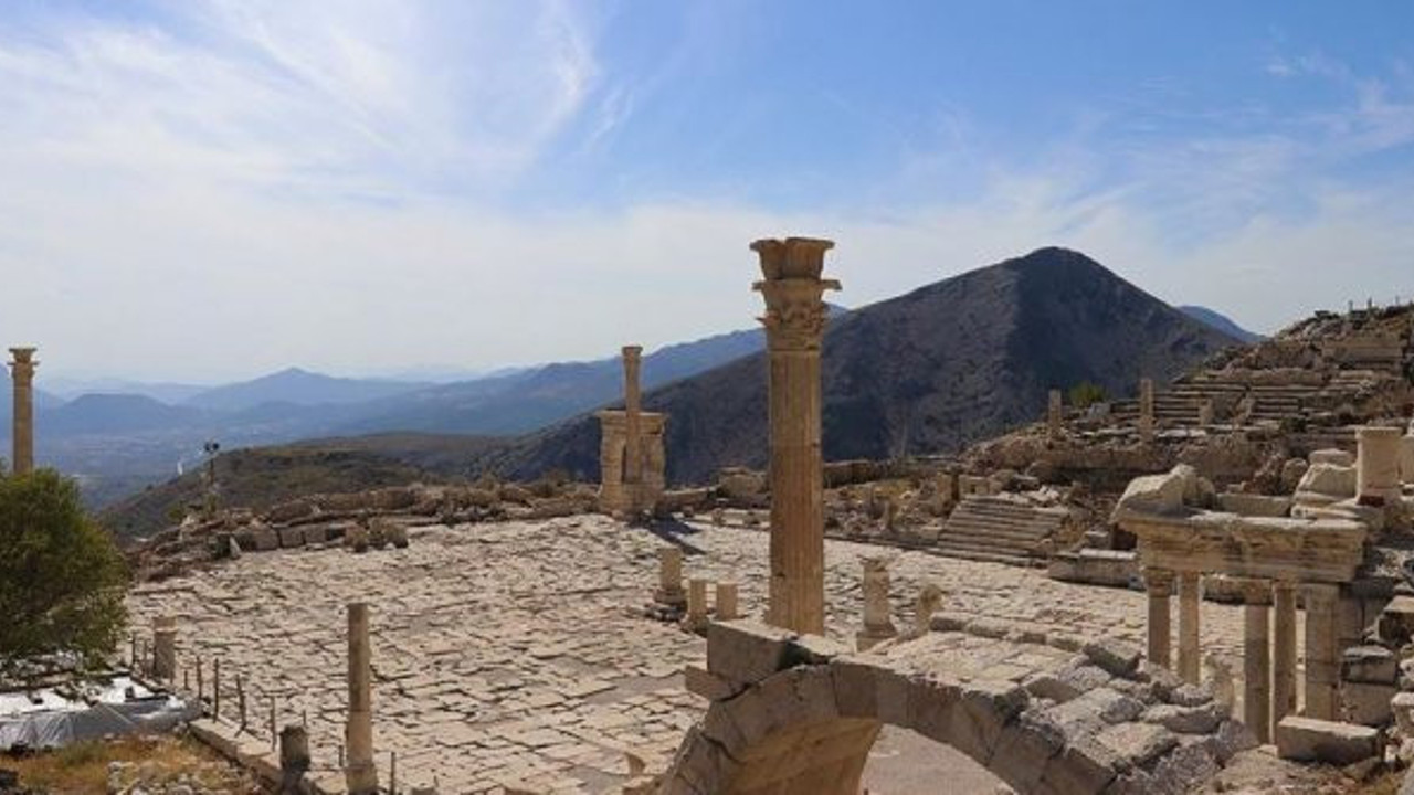 Sagalassos Antik Kenti birçok krallığa ev sahipliği yaptı. İnternette gören soluğu burada alıyor