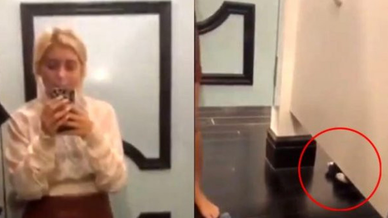 Dikkat soyunma kabininde sapık var. Adam dünyaya rezil oldu