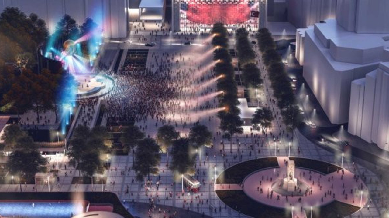 Taksim meydanı böyle olacak, İstanbullu tercihini yaptı