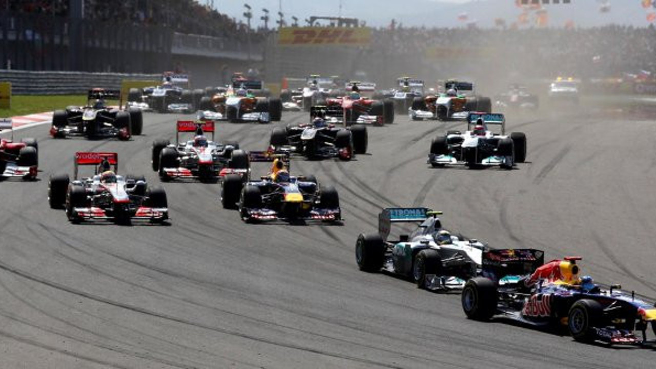 F1'de ikinci antrenman turları sona erdi