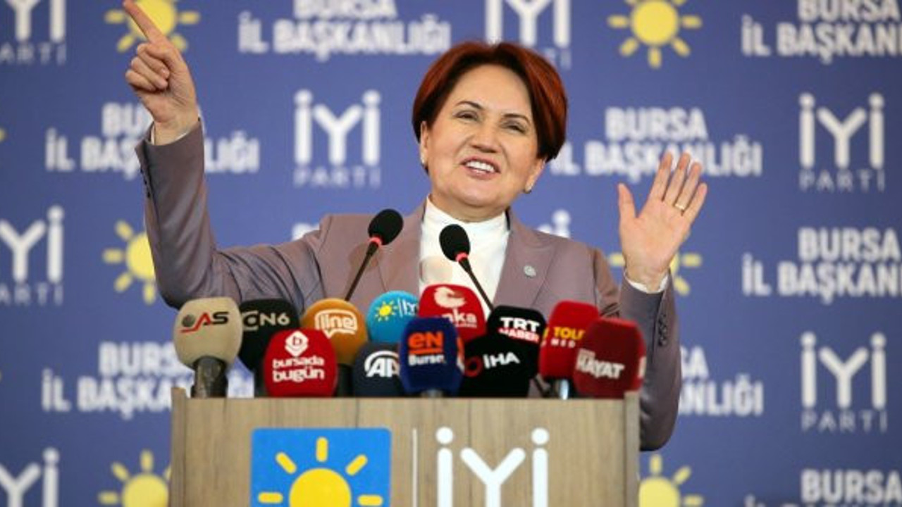 İYİ Parti Genel Başkanı Meral Akşener, partisinin oy oranını açıkladı