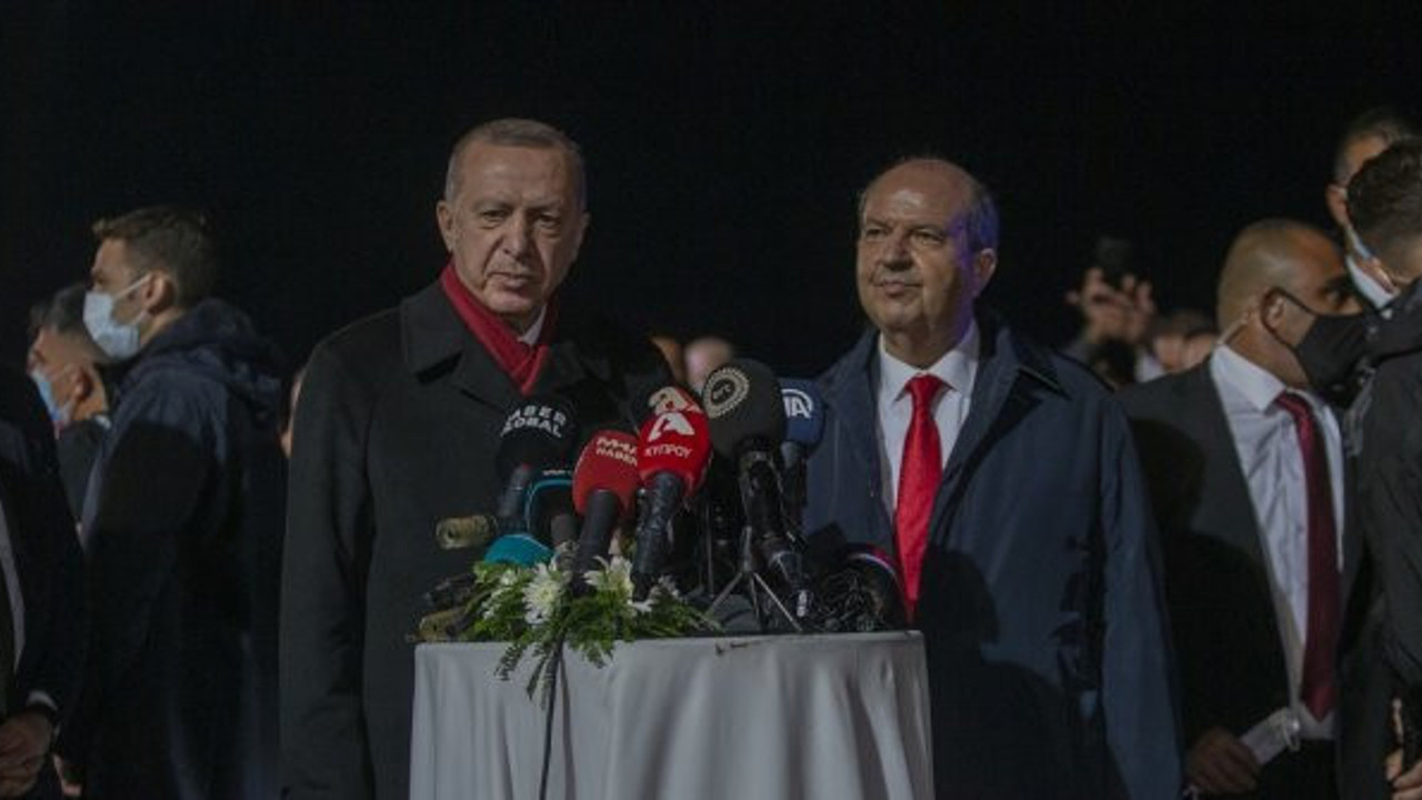 Erdoğan tarihi Kapalı Maraş ziyaretinde konuştu: Buranın gerçek sahipleri bellidir