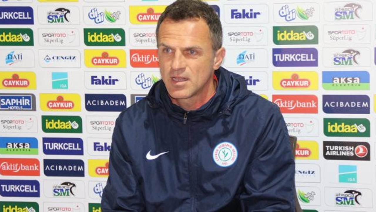 Rizespor Teknik Direktörü Thomas, Hatay maçı için tehlikeli konuştu