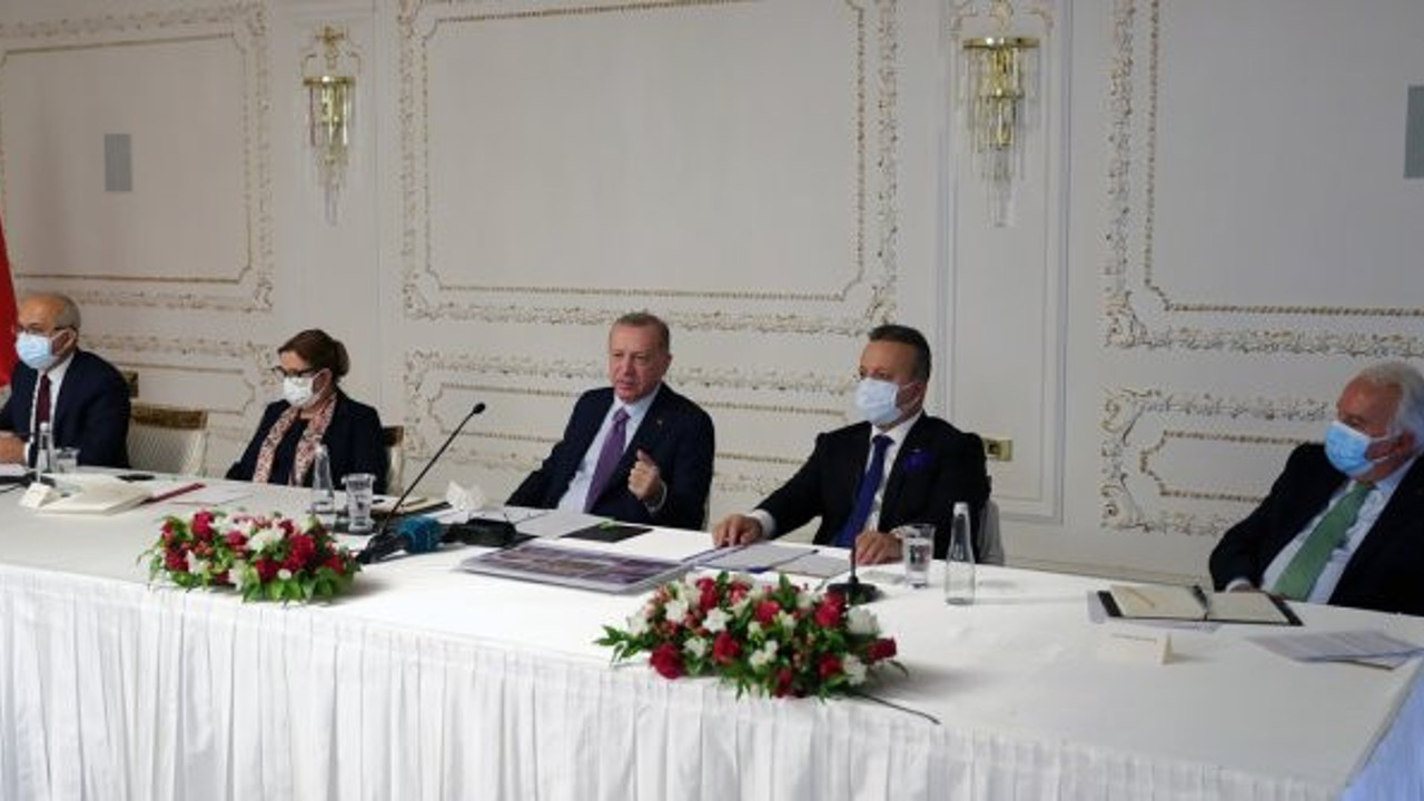 Cumhurbaşkanı Erdoğan ihracatçılarla buluştu