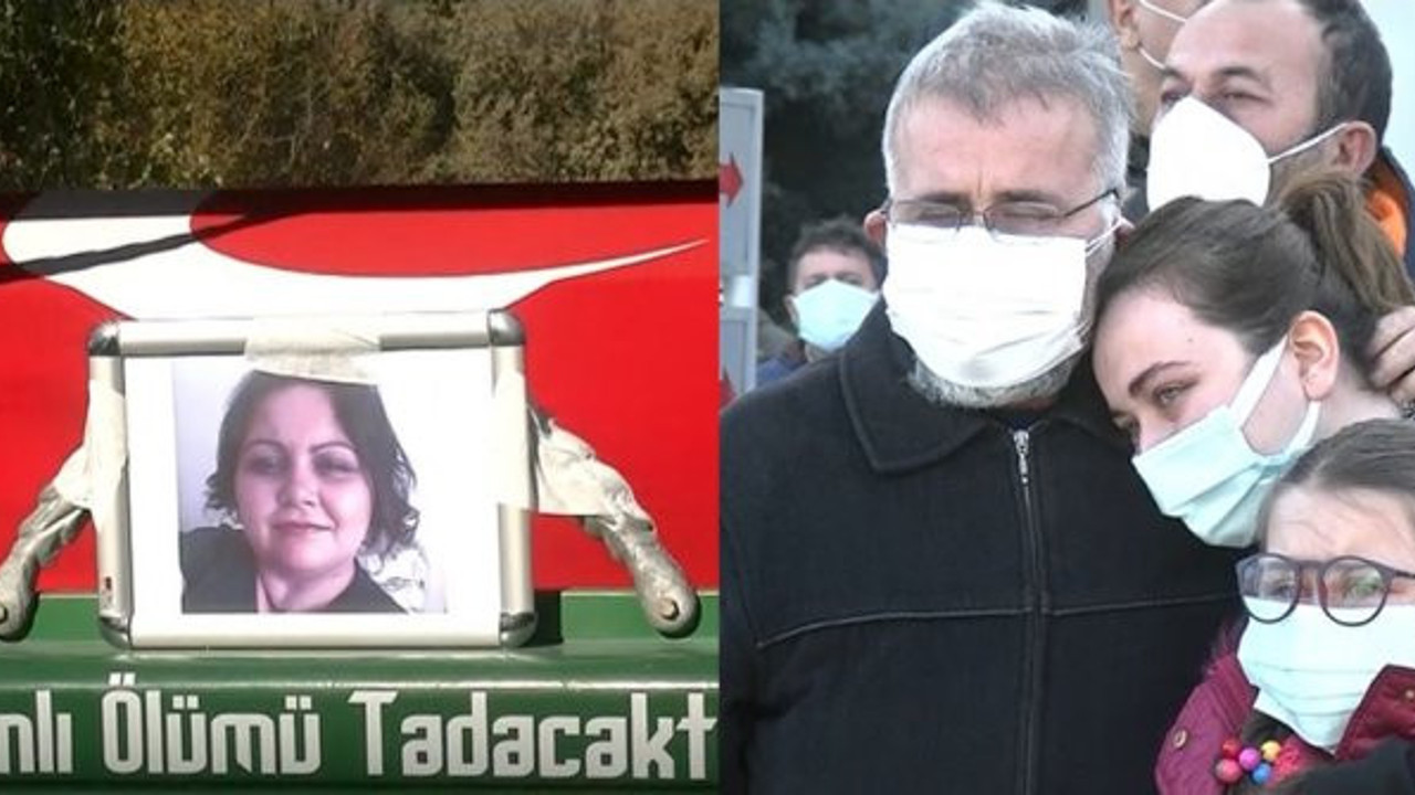 Koronadan ölen Emine hemşire gözyaşlarıyla uğurlandı. Son bakış yürekleri burktu