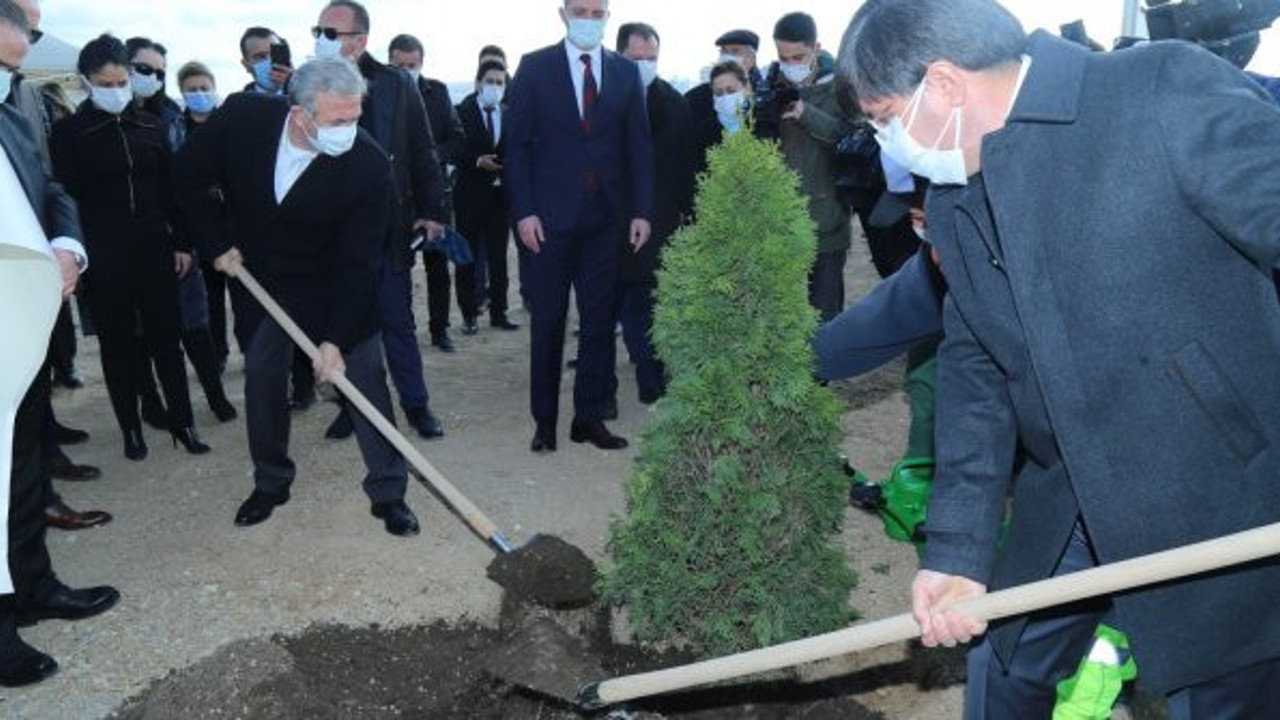 Ceren Damar Şenel Hatıra Ormanı törenle açıldı