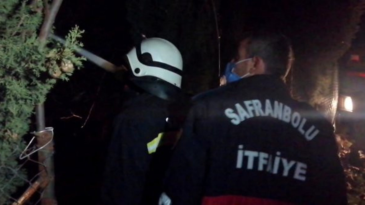 Sobayı yakmaya çalışırken evi yaktı