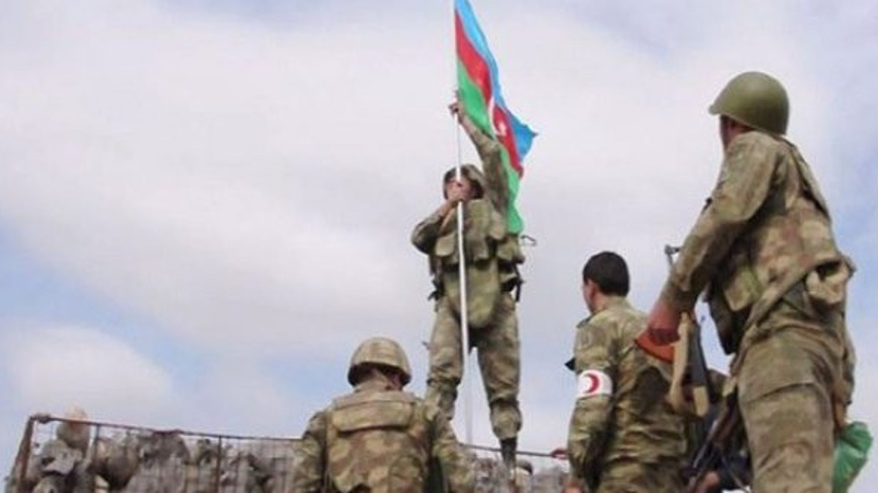 Azerbaycan Ordusu 28 yıl sonra Laçın'da