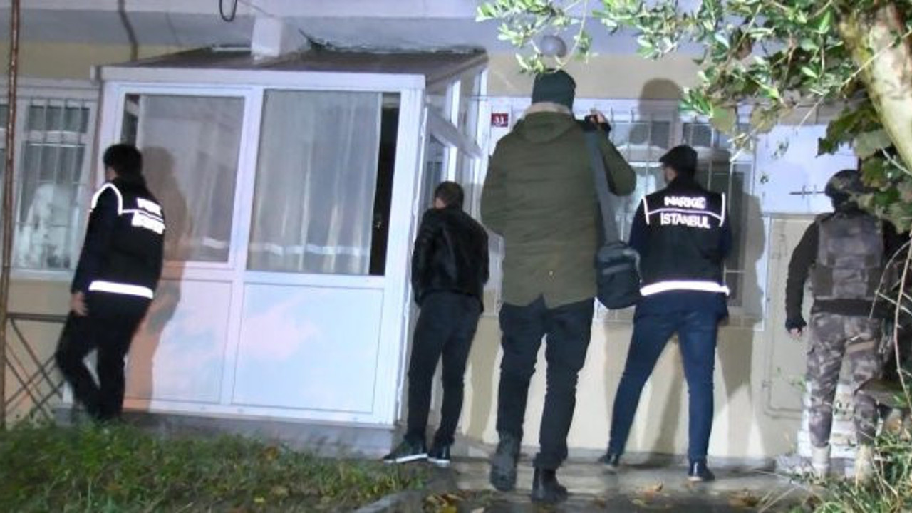 İstanbul'da zehir tacirlerine şafak baskını! Çok sayıda kişi gözaltına alındı