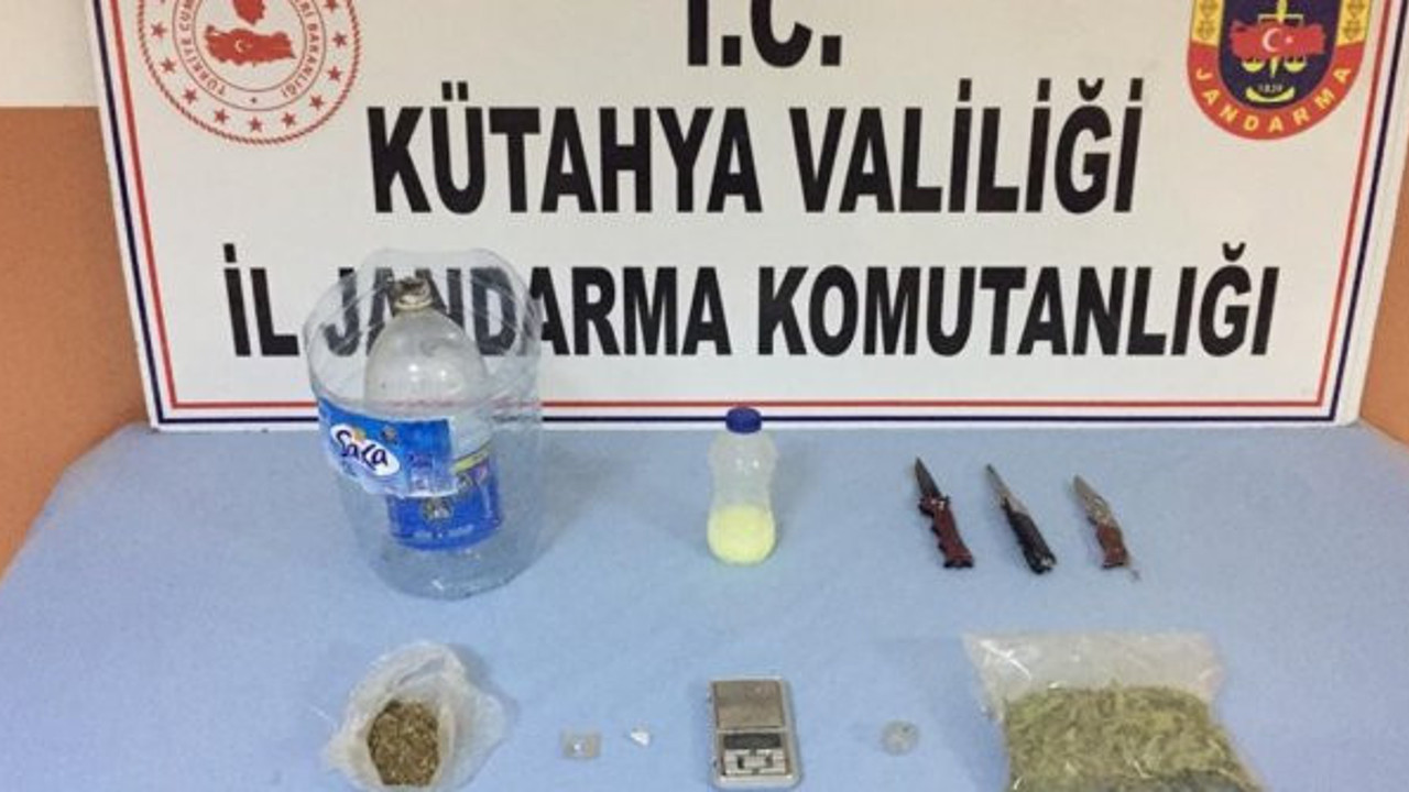 Kütahya'da uyuşturucu operasyonu. 4 kişi tutuklandı