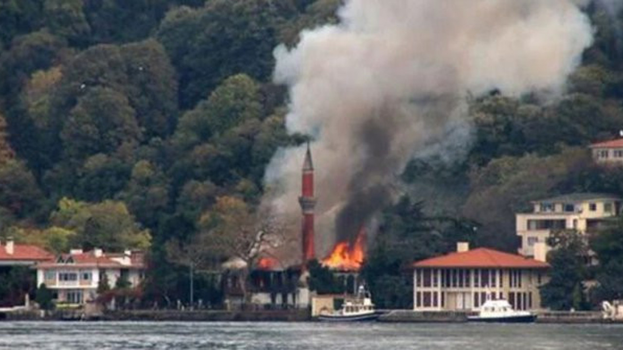 Vaniköy Camii’ndeki yangında kusurlu belli oldu