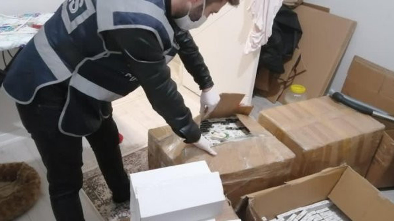 Sahte ilaçlara polis baskını