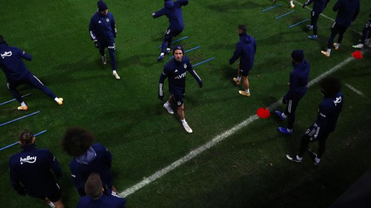 Fenerbahçe'de Ziraat Türkiye Kupası maçı hazırlıkları tamamladı