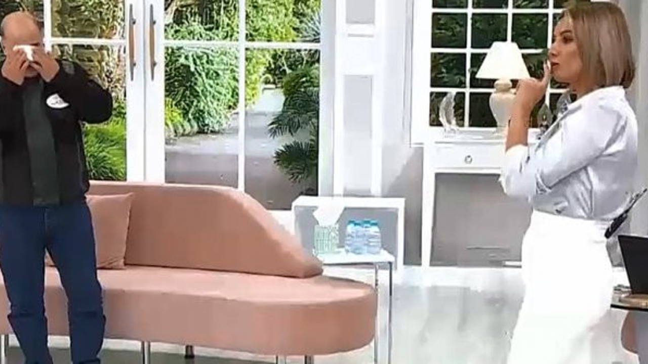 Esra Erol'dan ağlayarak yardım istedi. Eşim benden çok onu seviyor dedi