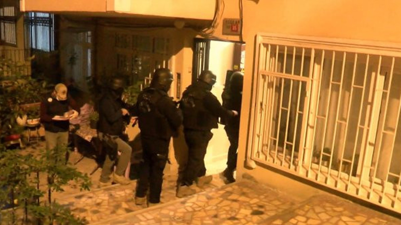 Özel harekat destekli dev DHKP-C operasyonu. Yakalama kararı olanlar yakalandı