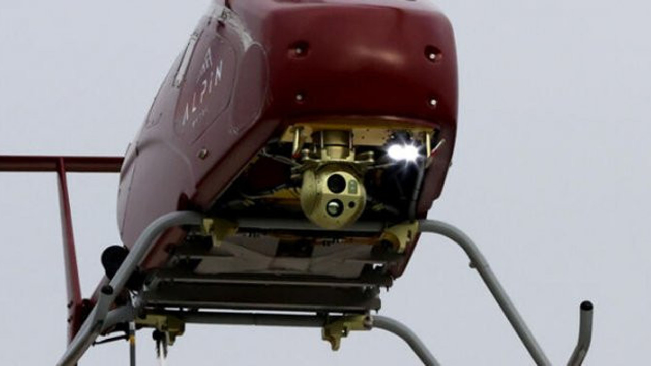 Türkiye'nin ilk insansız helikopteri göreve hazır