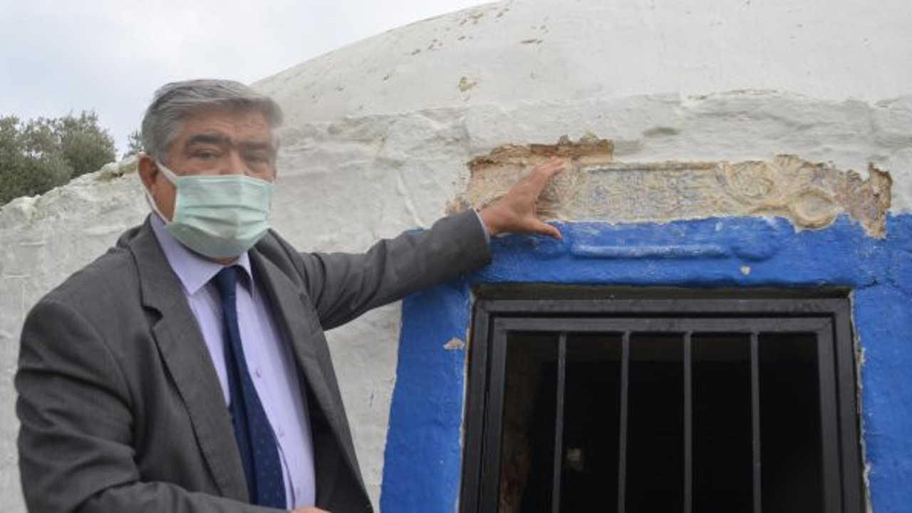 150 yıllık sarnıcı kireçle boyadılar