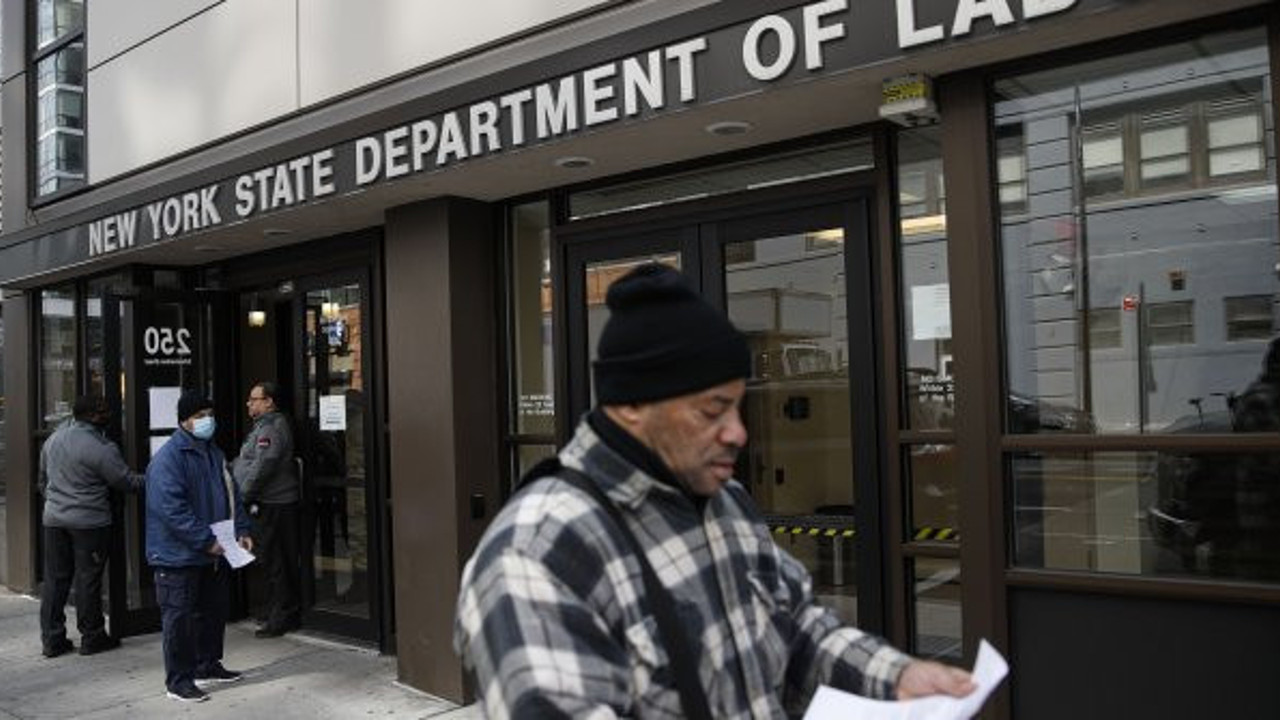 ABD'de işsizlik maaşı başvuruları beklenenin altında kaldı