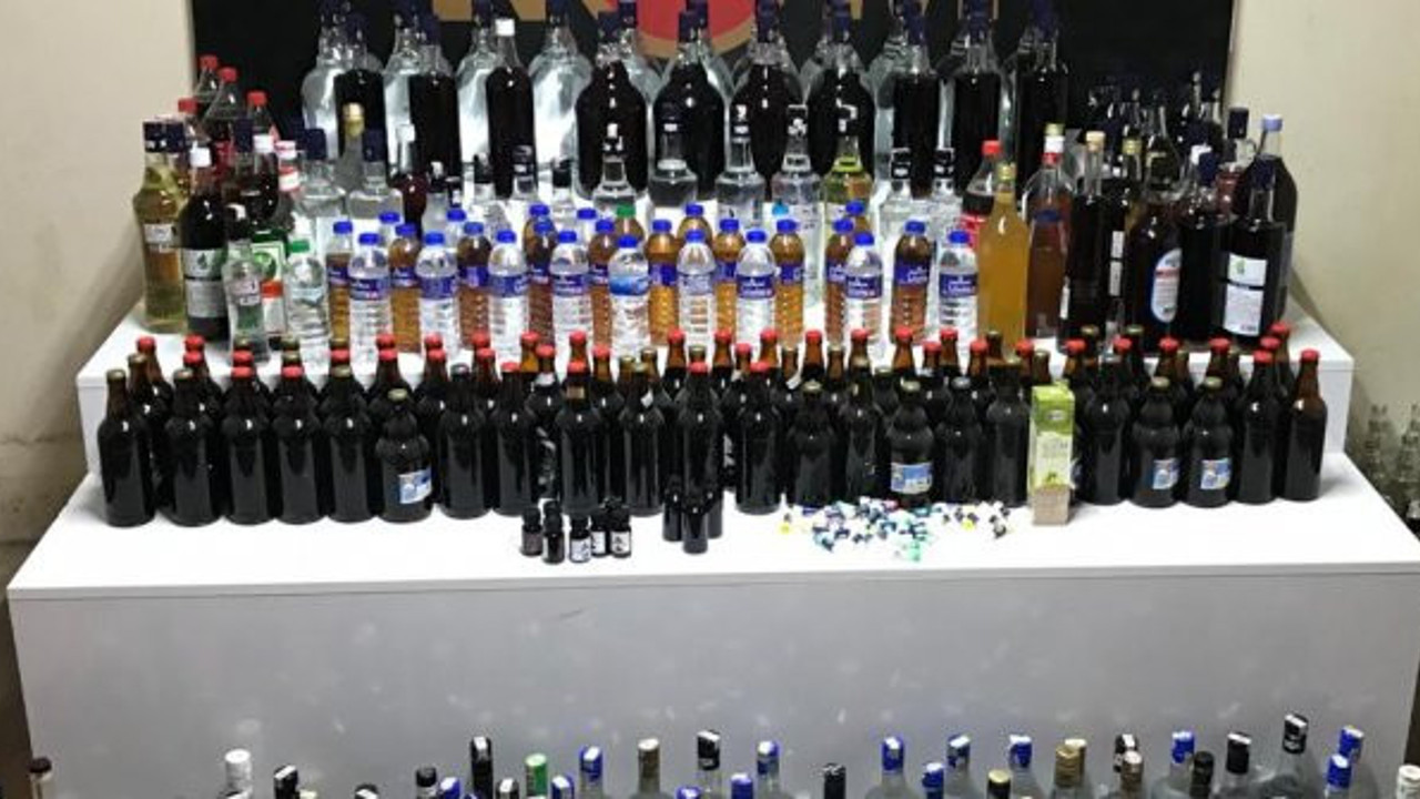 Bursa'da 210 litre sahte içki ele geçirildi: 2 gözaltı
