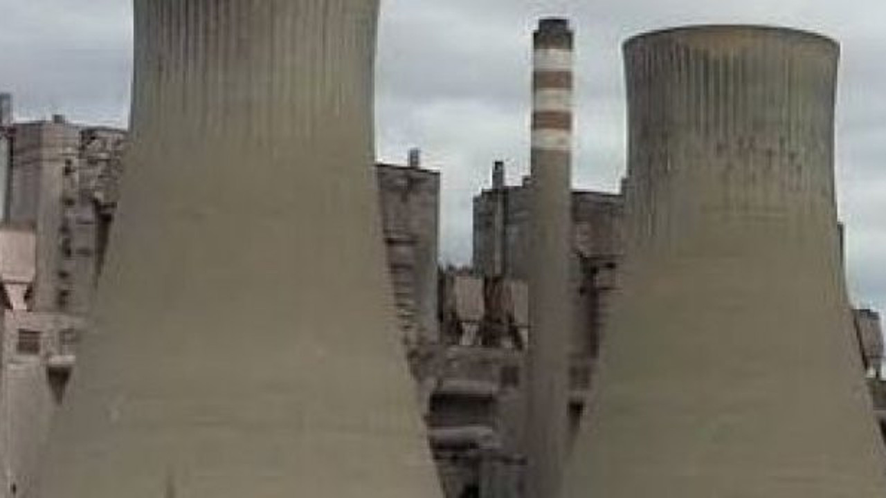 Flaş gelişme... Afşin Elbistan Termik Santrali'nde çökme meydana geldi