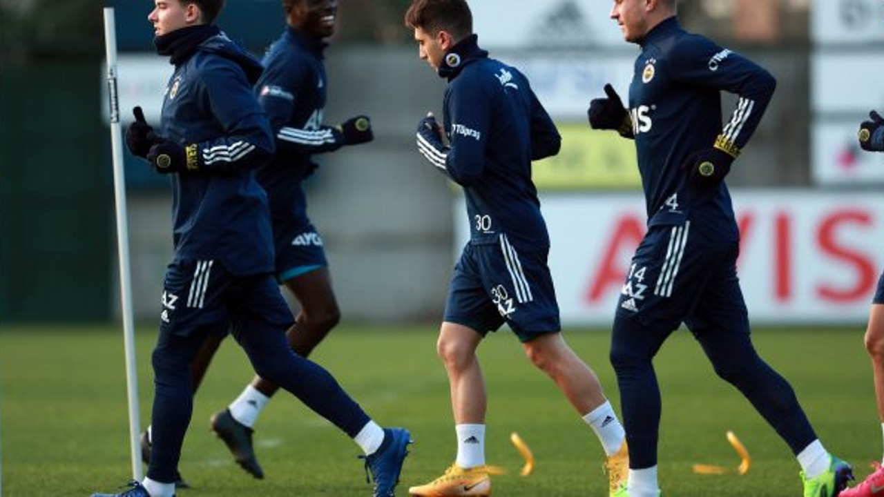 Fenerbahçe'de çift idman gerçekleştirildi