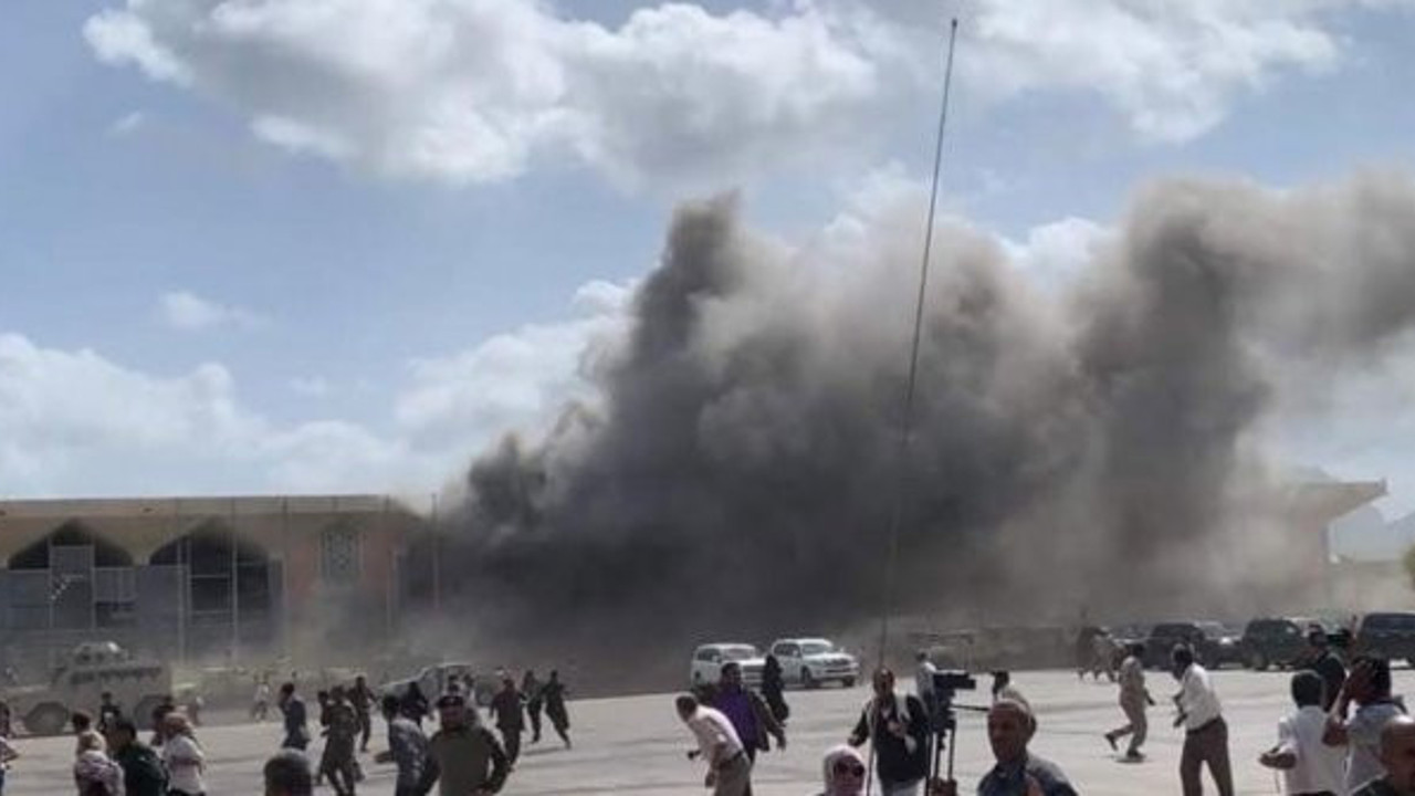 Yemen Havalimanı'nda patlama