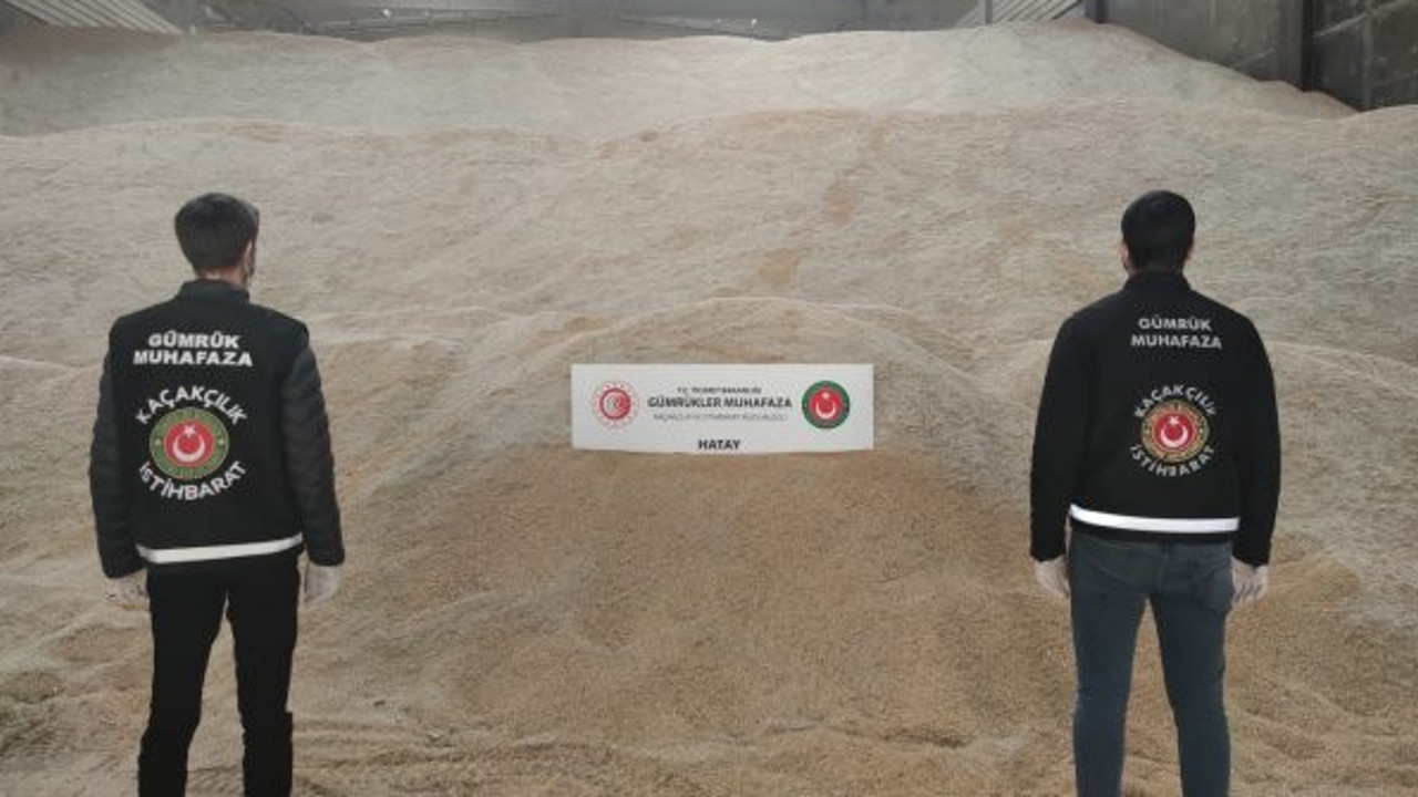 Hatay polisinden şok baskın. Pirinç diye halka bunu yedireceklerdi