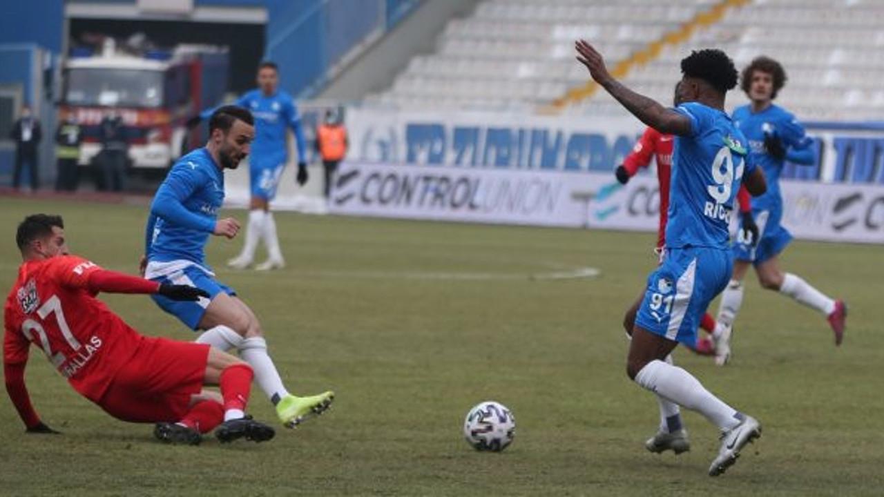 Gaziantep FK'nın liderlik hayalleri son anda yıkıldı