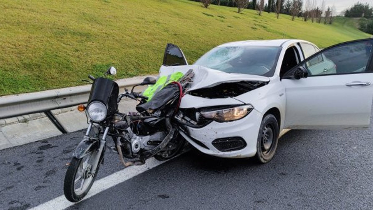 Motora bir şey olmadı otomobil dağıldı. Amma çürük arabaymış