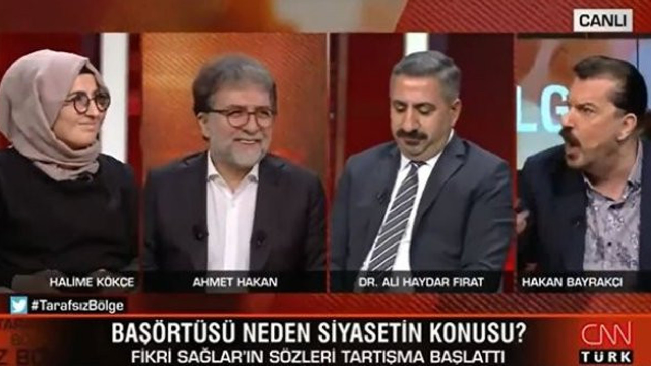 Hakan Bayrakçı CNN Türk canlı yayınında sinirlerine hakim olamadı. Soruya bu sözlerle cevap verdi