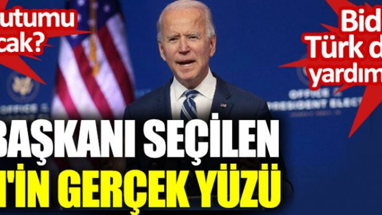 ABD başkanı seçilen Biden'in gerçek yüzü. Türkiye tutumu ne olacak? Biden’in Türk düşmanı yardımcısı kim?