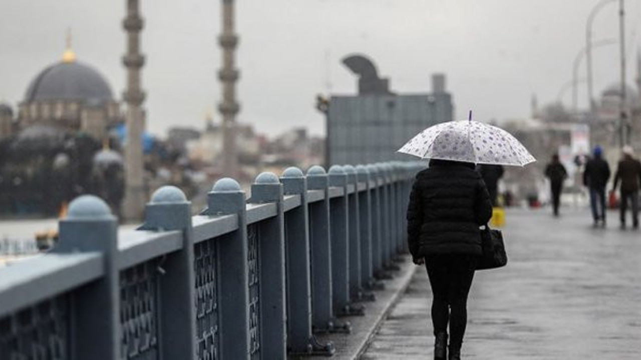 Meteoroloji şimdi uyardı. İstanbul için sarı alarm verildi. Başlıyor
