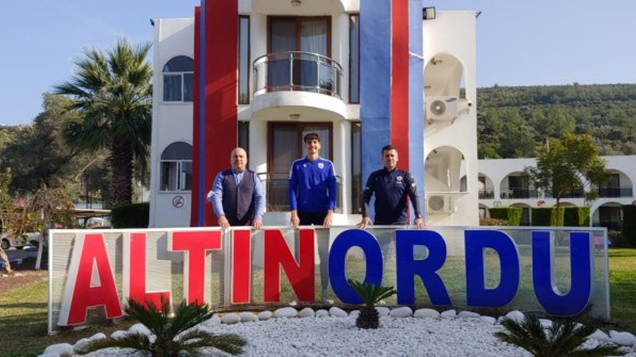 Altınordu'da Emirhan A takıma alındı