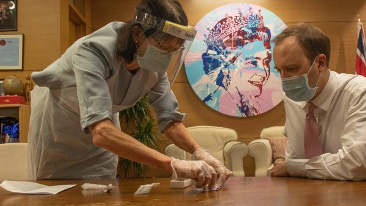 Korona virüsü dakikalar içerisinde anında tespit ediyor