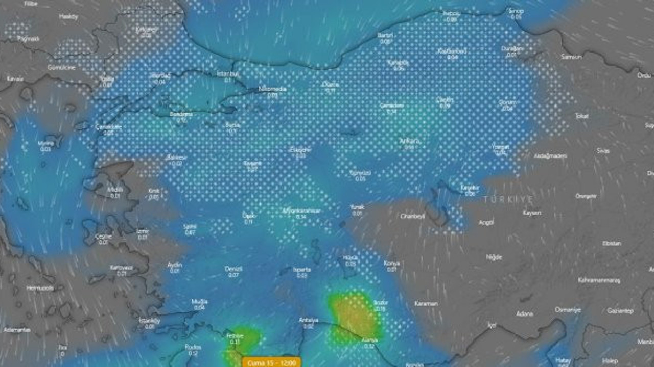 İstanbul'a karın yağacağı gün belli oldu. Meteoroloji sitesi Windy flaş diye duyurdu.