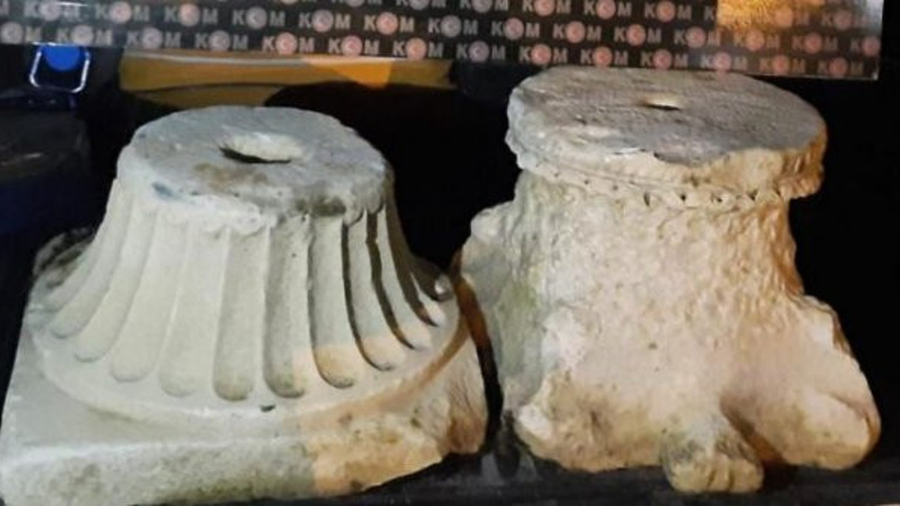 Kütahya'da Bizans Dönemi'ne ait eserler ele geçirildi