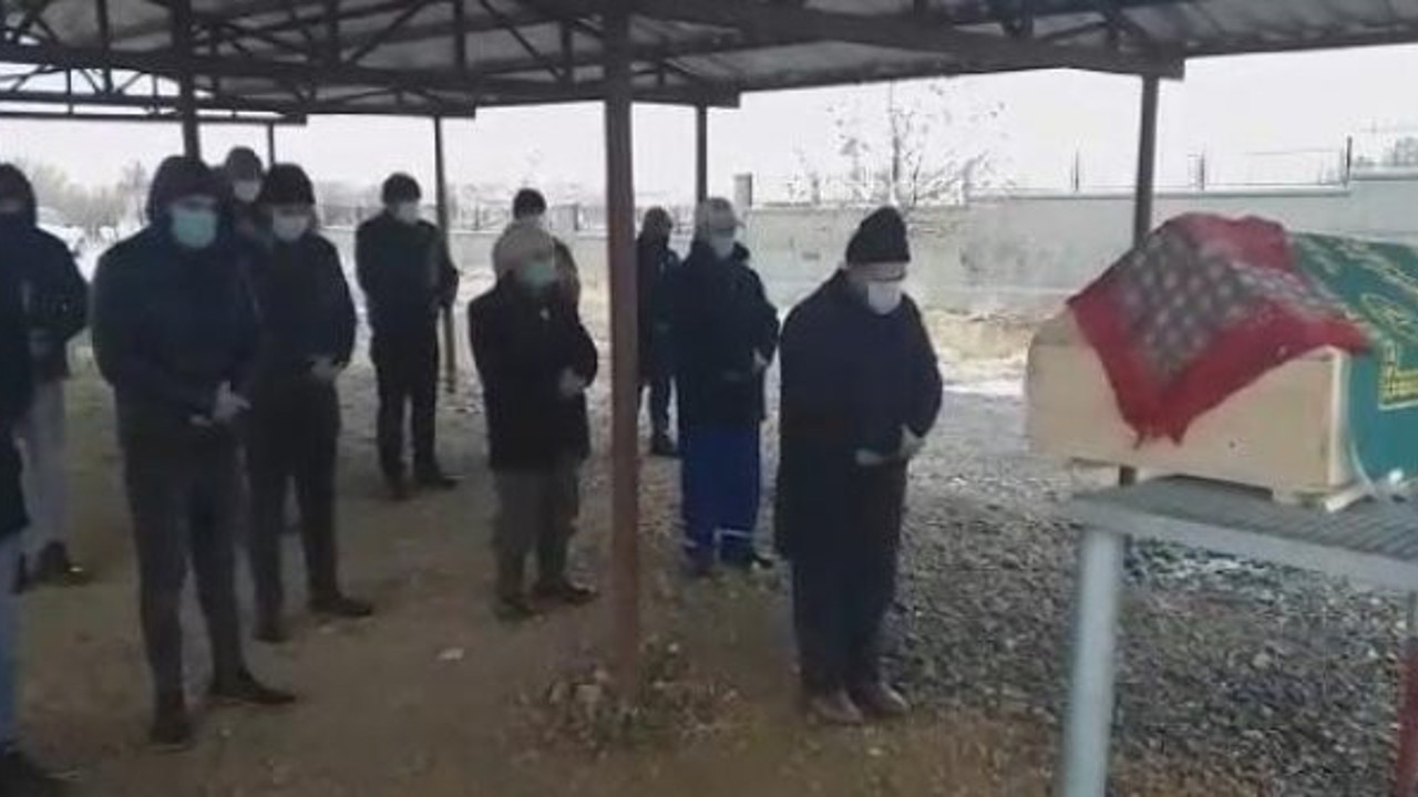 Otel odasında öldürülen kadına hazin tören