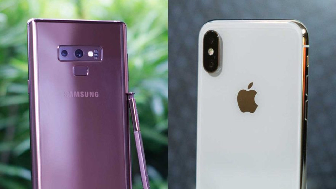 Samsung tanıtım mesajını iPhone telefonla attı