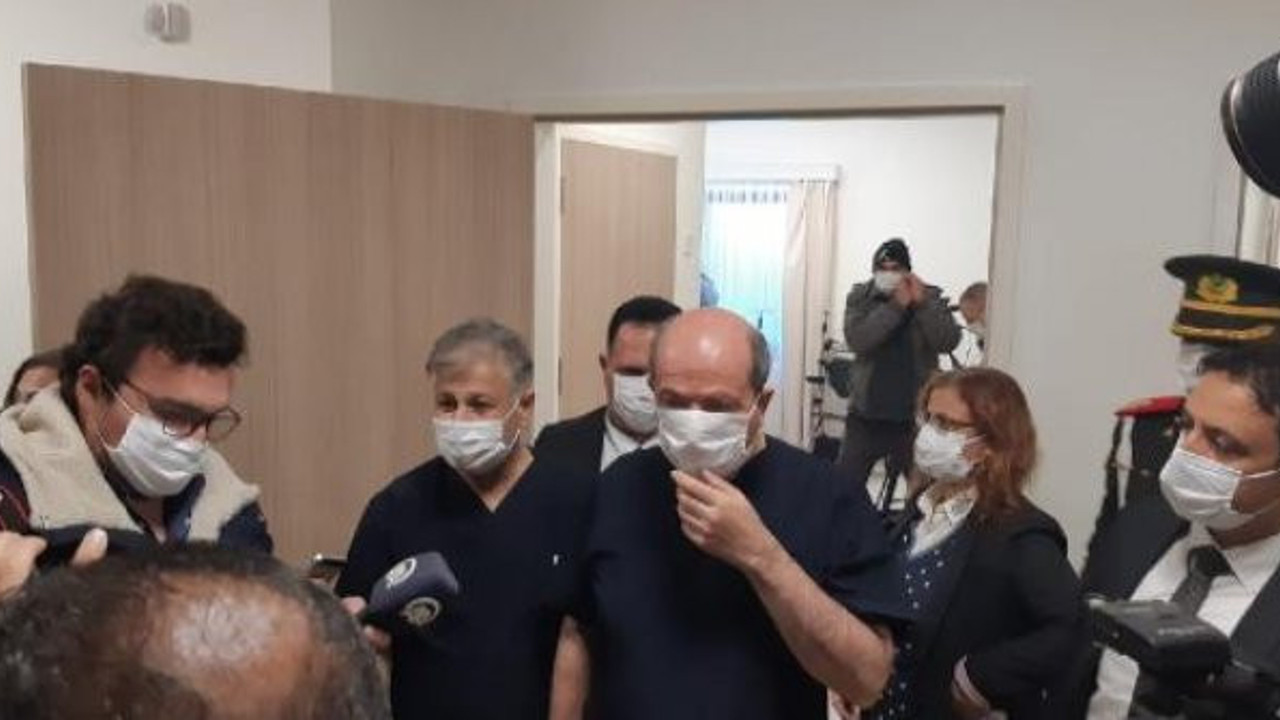 KKTC'de ilk korona virüs aşısı Cumhurbaşkanı Tatar’a yapıldı