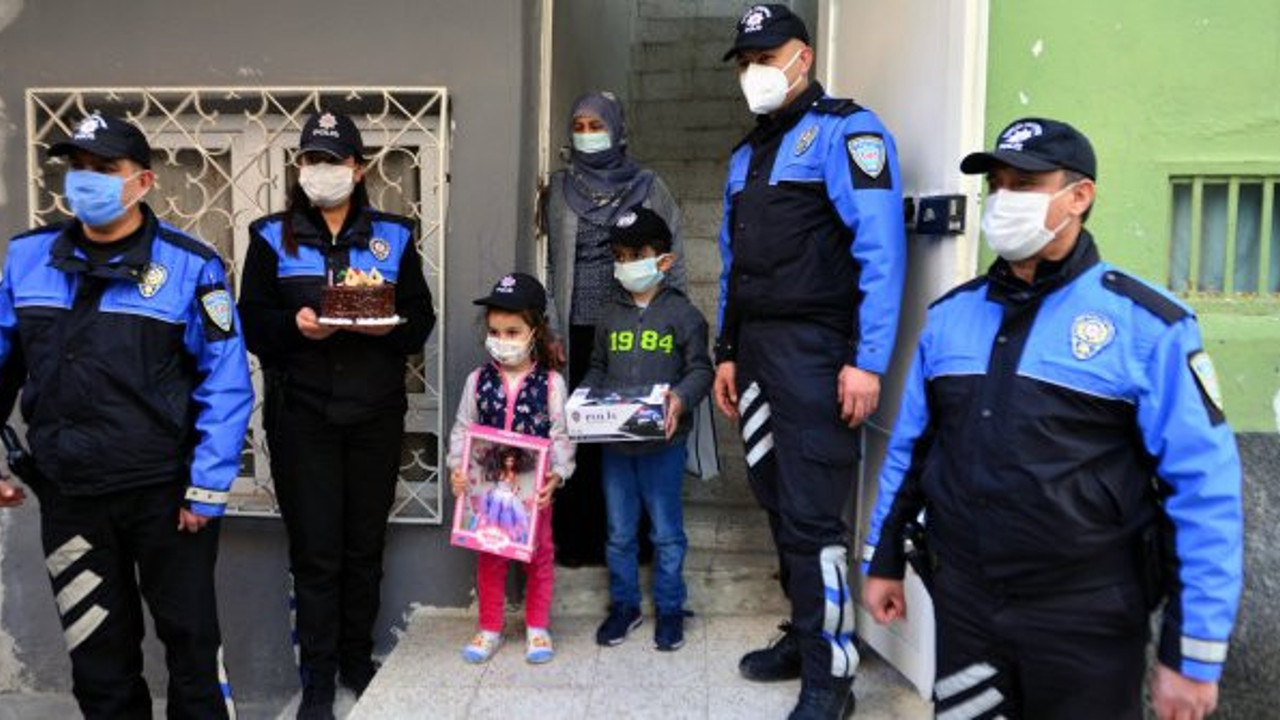 Cezaevinden rica ile oğluna doğum günü partisi yaptırdı