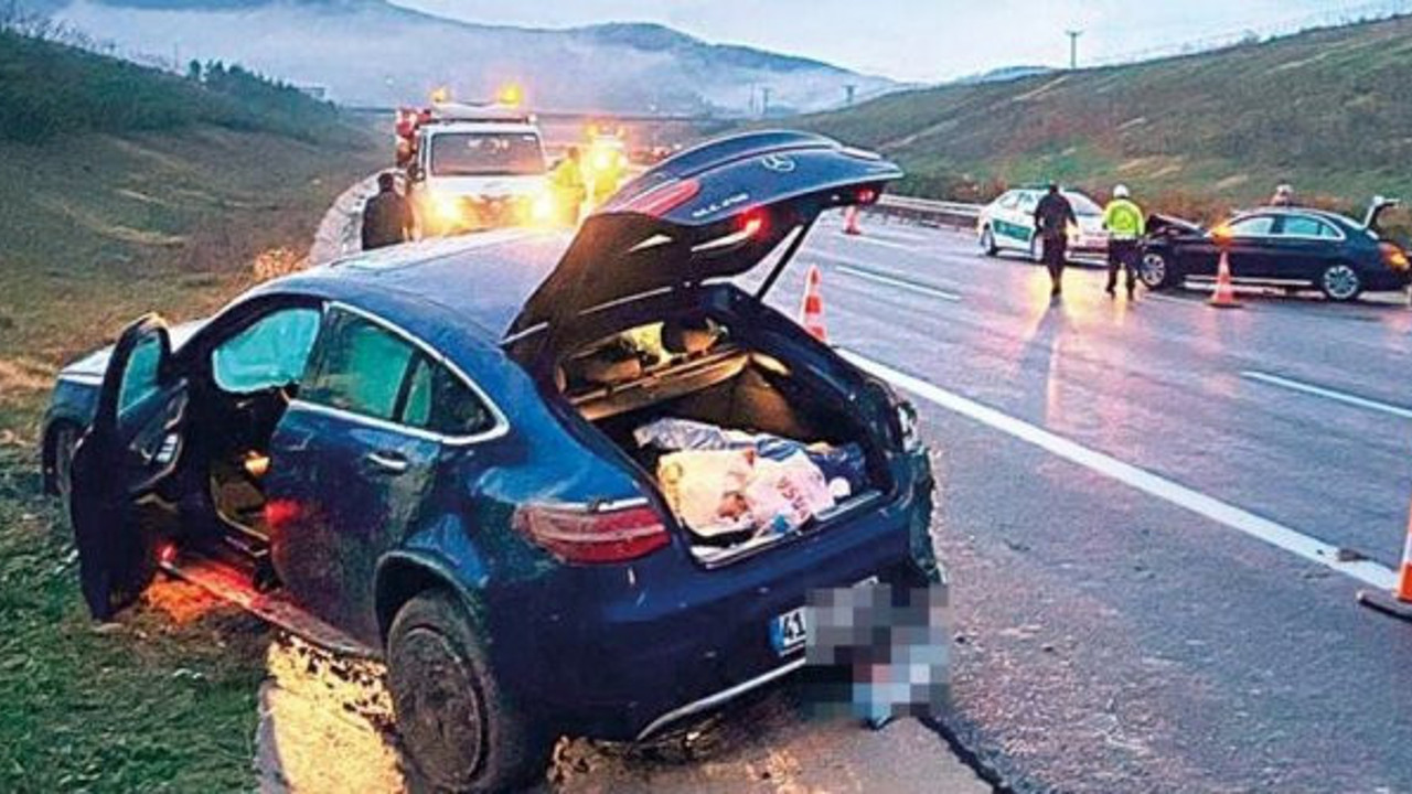 Ünlü oyuncu Tolgahan Sayışman'ın aracı takla attı