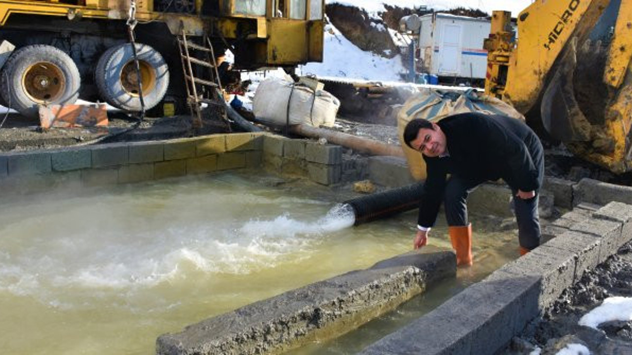 Muş'ta 860 metre derinlikte jeotermal kaynak bulundu