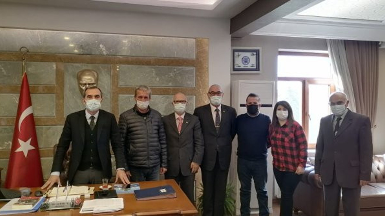 İYİ Parti Urla'dan Kaymakam Dayanç'a ziyaret