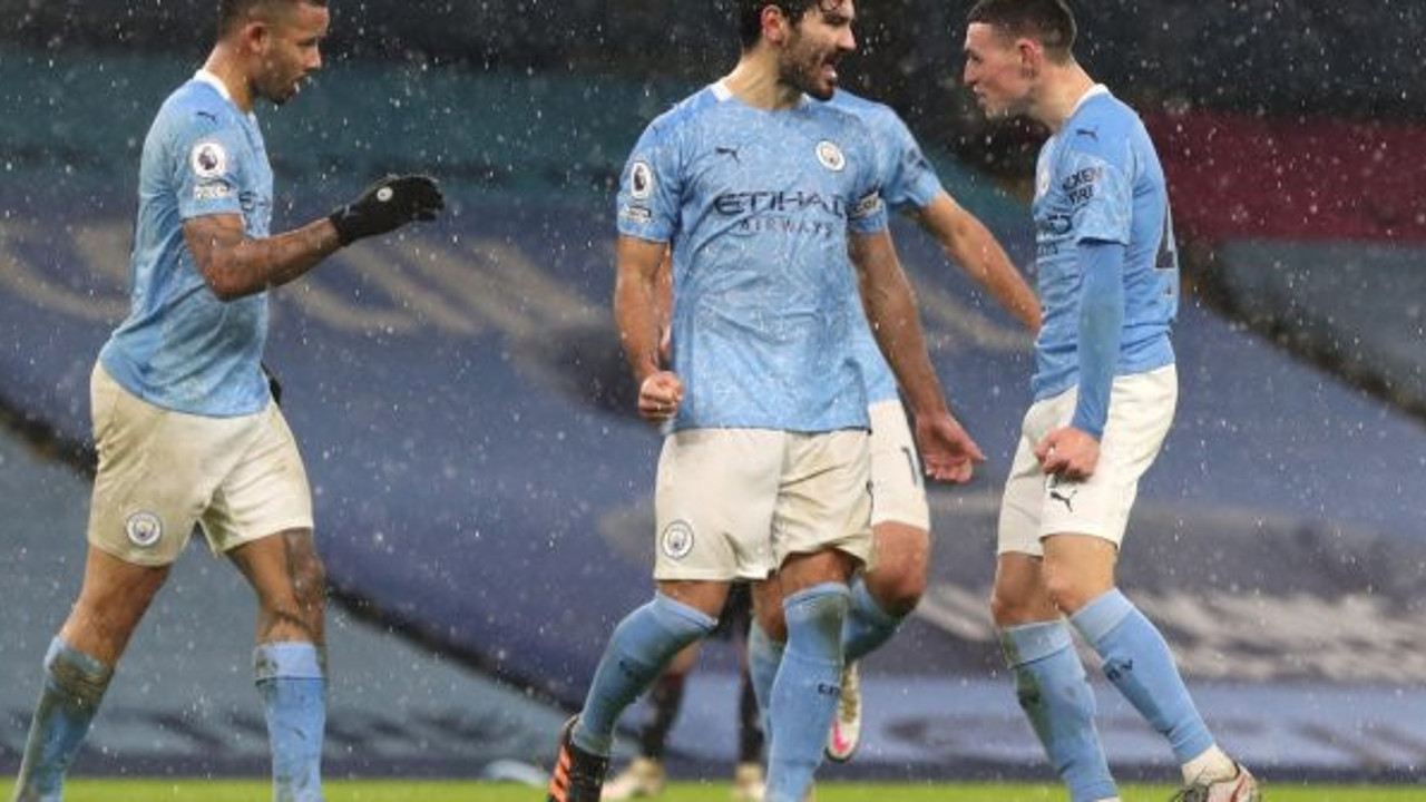 İngiltere'de Manchester City'nin gecesi