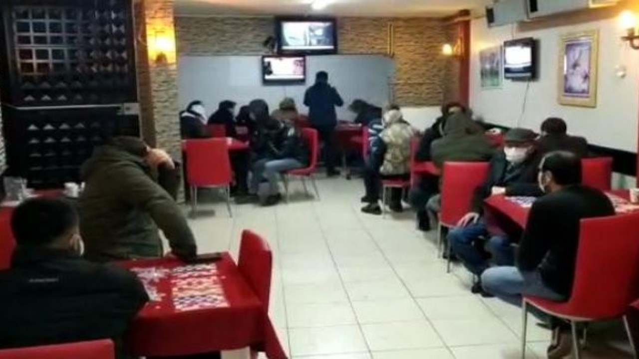 Tombalayı polis yaptı 29 kumarbaz şoka girdi