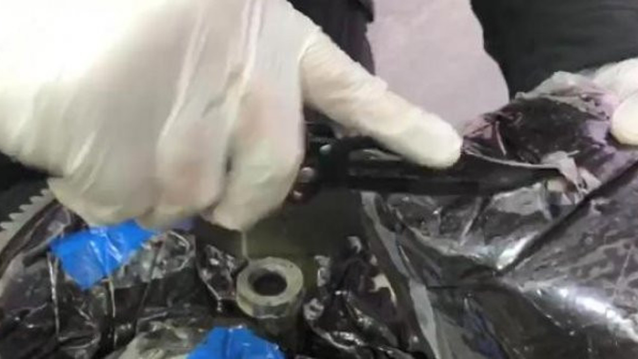 Uyuşturucuyu öyle bir yere sakladılar ki şeytanın aklına gelmez