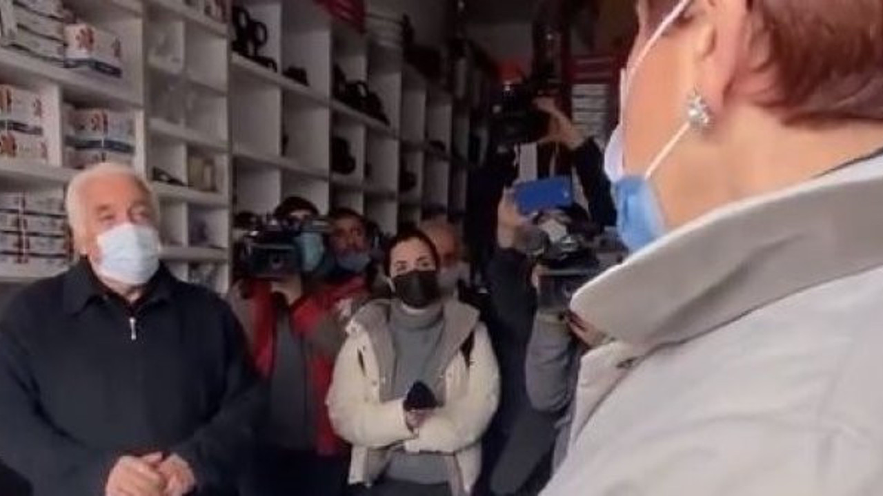 Ankaralı esnaf Akşener'i bu sözlerle karşıladı: En zor dönemde yalnız bırakmıyorsunuz