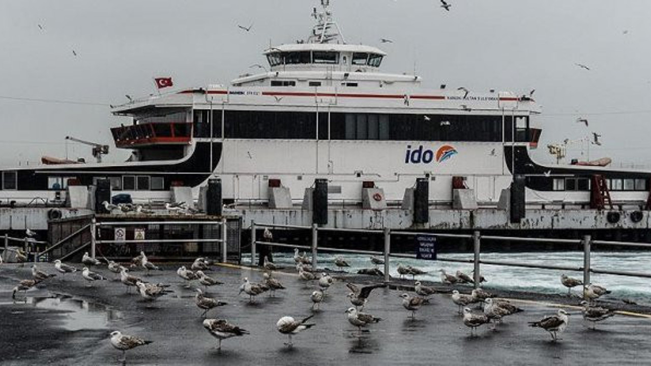 İDO ve BUDO'da seferleri iptal