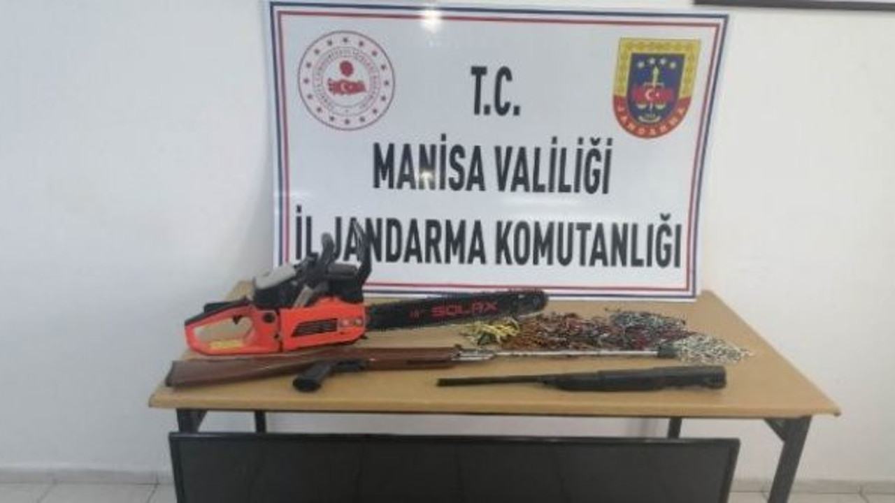 Araçları çamura saplanan hırsızlar yakalandı