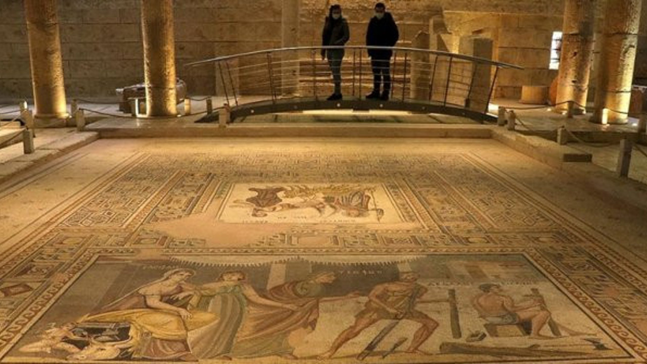 Zeugma Mozaik Müzesi'ni 1 milyon kişi ziyaret etti